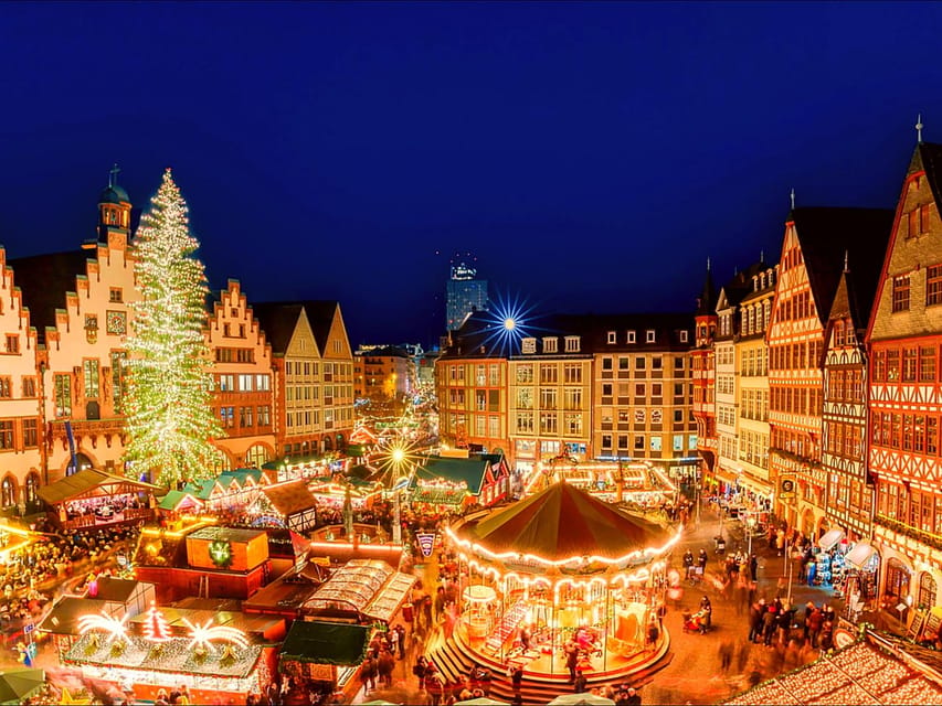 Frankfurt: Christmas Market & Old Town Tour 60 min-daily 16:00-in German - Exploring Frankfurt’s New Old Town