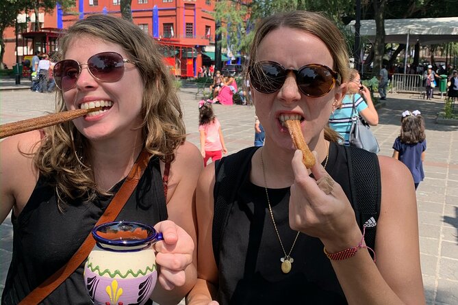 Frida Kahlo VIP [Museum Tickets Included] Walk, Markets & Churros - Frida Kahlo Park and the story of ahuehuete trees