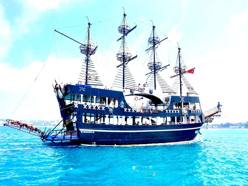 From Alanya, Side: Manavgat River Cruise, Bazaar & Waterfall - A riverside Turkish lunch
