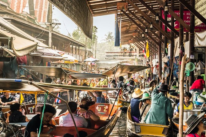 From Bangkok : Damneon Saduak Floating Market & Erawan Waterfall - Practical details that affect your day