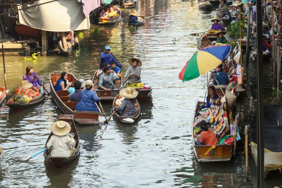 From Bangkok: Floating Market & Ayutthaya Private Day Trip - Key points at a glance