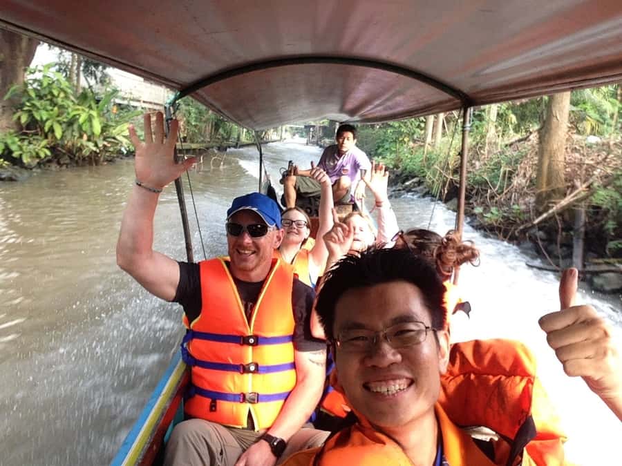 From Bangkok: Floating & Railway Markets Tour & Coconut Farm - Damnoen Saduak by longtail boat