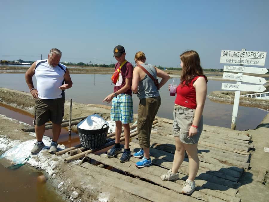 From Bangkok: Floating & Railway Markets Tour & Coconut Farm - Guides, vehicles, and the human side of the day