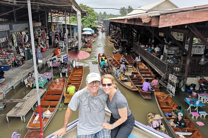 From Bangkok : Kanchanaburi Tour with Floating market Visit - Damnoen Saduak by private boat