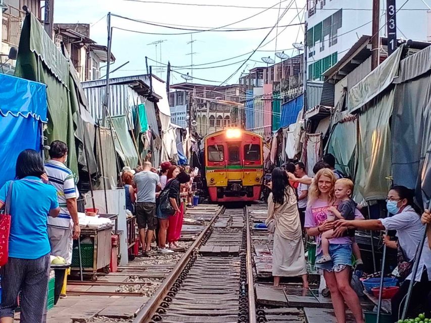 From Bangkok: Kanchanaburi Tour with Floating Market Visit - Riding the Death Railway from Kra Sae to Tha Kilen