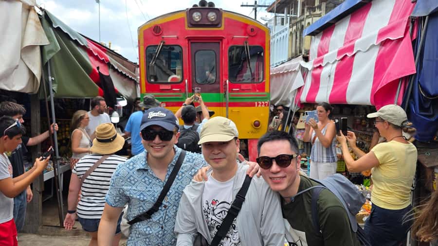 From BANGKOK: Railway Market and Amphawa Floating market - Who will enjoy this tour most