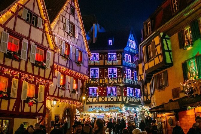 From Basel: Colmar Christmas Market & Wine Tasting Private Tour - The 40-minute train ride from Basel SBB