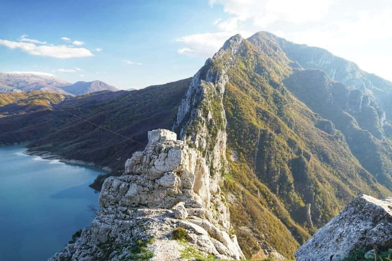 From Durres/Golem: Kruja Castle, Old Bazaar & Sari Salltik - Kruja Castle connects the town to Skanderbeg