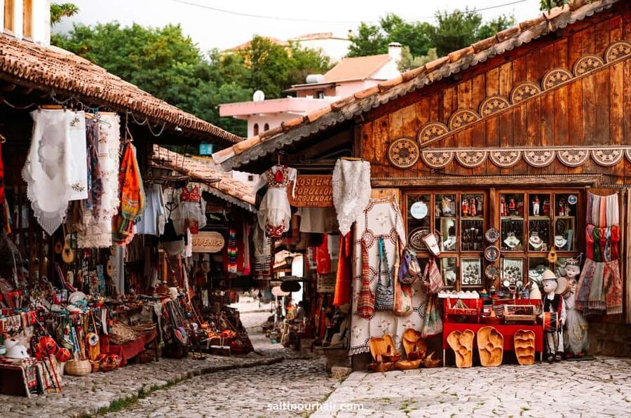 From Durres & Golem: Kruja Castle, Old Bazaar - The drive to Kruja and what to expect on arrival