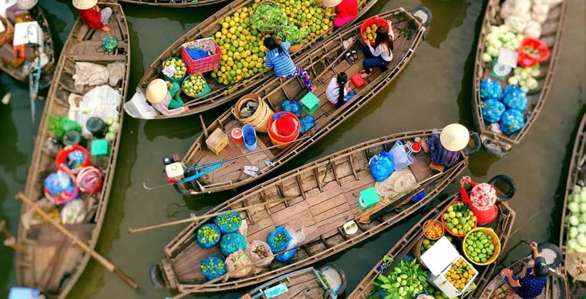 From HCM/Can Tho: Sunrise at Floating Market & Zen Monastery - Cai Rang before breakfast crowds arrive