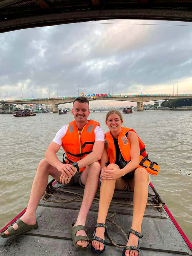 From HCM: Mekong Delta & Cai Rang Floating Market 2-Day Tour - Making bánh xèo and riding a bicycle