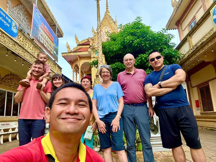 From HCM: Mekong Delta Floating Market 3days exit Phnom Penh - Truc Lam Phuong Nam and the second afternoon