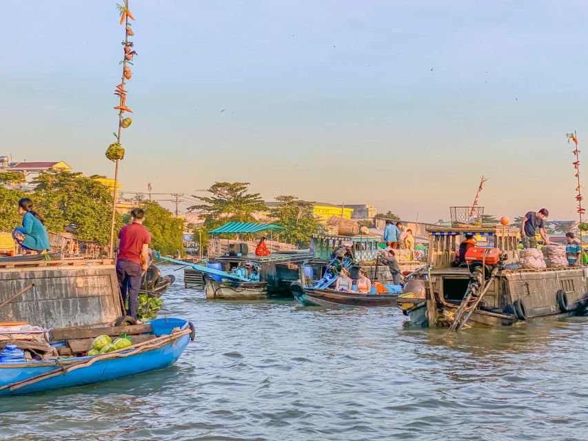 From Ho Chi Minh: Cai Rang Famous Floating Market in Can Tho - Palm canals, rowing boats, and Southern folk music