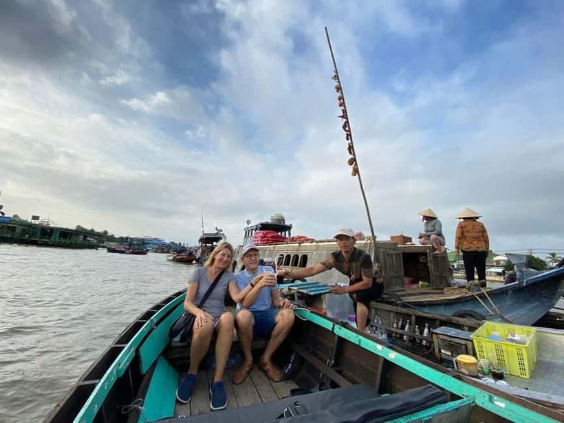 From Ho Chi Minh: Cai Rang Floating Market & Mekong Delta - Cruising the Mekong at about 11:00