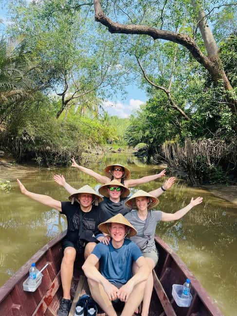 From Ho Chi Minh: Mekong and Cai Rang Floating Market 1 Day - A quiet rowing boat through the palm canal
