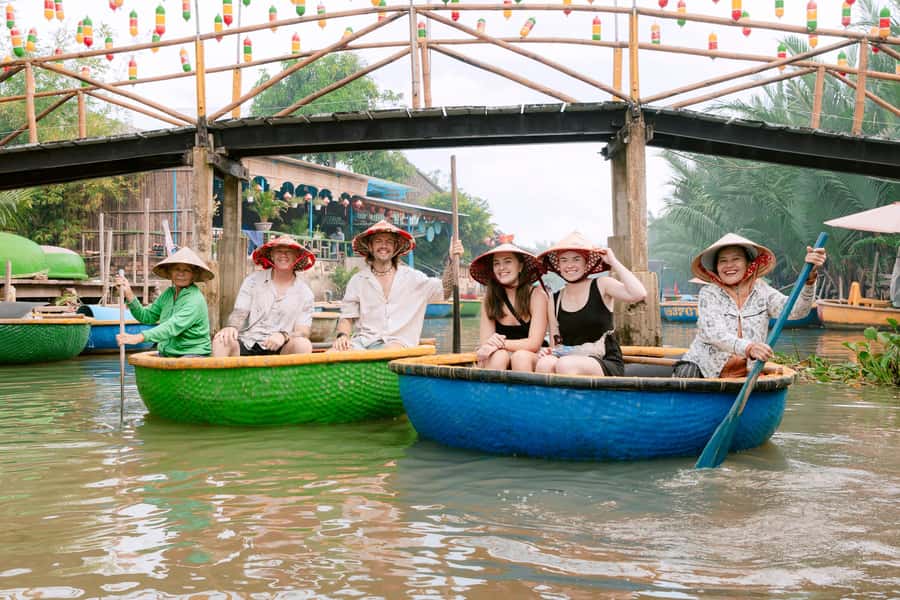 From Hoi An: Market Tour, Basket Boat Ride and Cooking Class - Key points at a glance