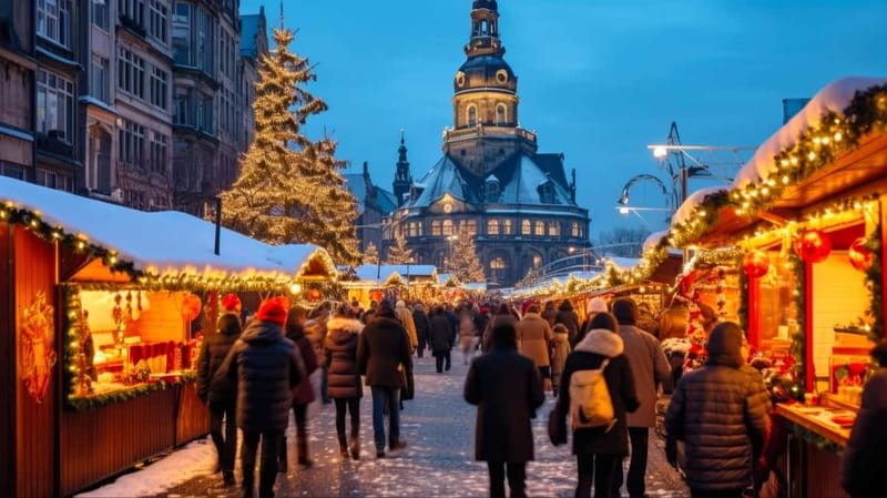 From Prague: Dresden Christmas markets and old town tour - The 110-Minute Ride From Prague to Dresden
