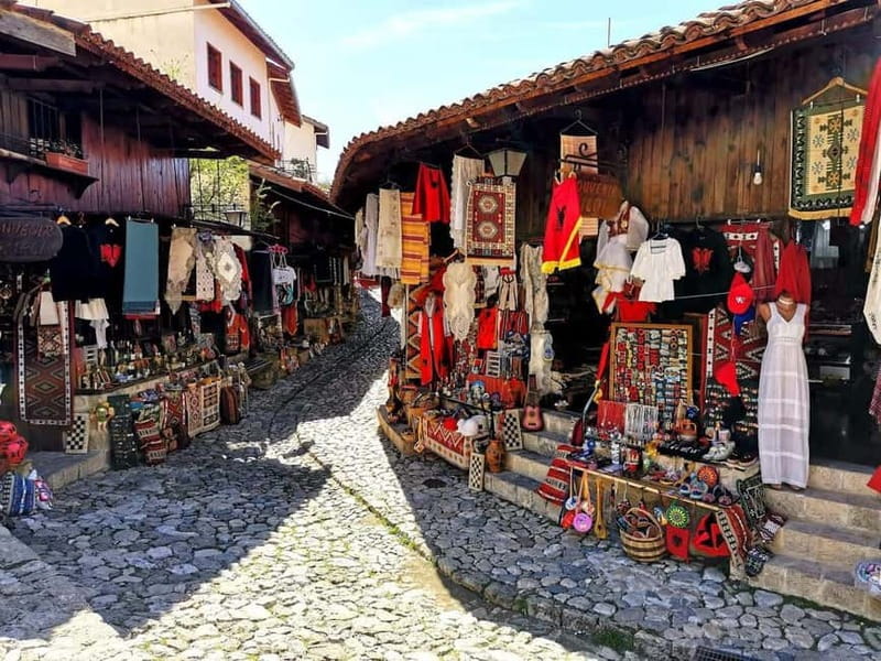From Tirana/Durres/Golem: Kruja Castle & Old Bazaar Tour. - Pickup from Tirana, Durrës, or Golem