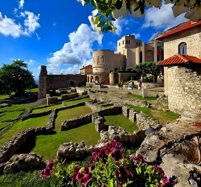 From Tirana/Golem/Durres: Kruja, Bazaar, Sari Salltik Tour - The Skanderbeg Museum and Albania’s national story