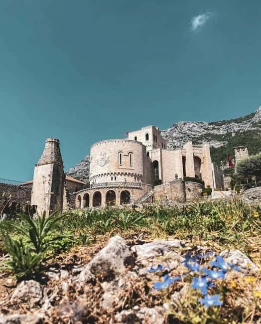 From Tirana/Shkoder: Kruja Castle, Old Bazaar, Sari Salltik - The drive from Tirana, Shkoder, or the airport