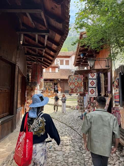 From Tirana/Shkoder: Kruja Castle, Old Bazaar, Sari Salltik - Walking through the castle walls