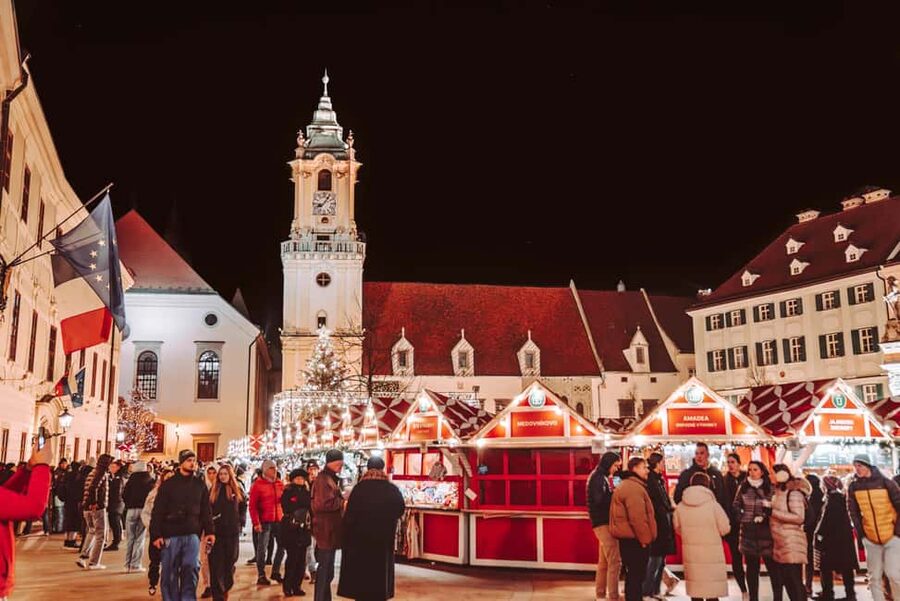 From Vienna: Bratislava Christmas Markets Guided Tour - What the $44 price gives you