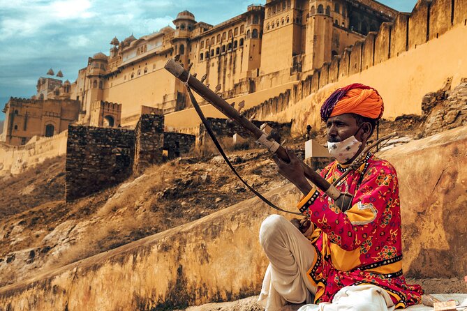 Full Day Old City Private Tour with Local Market visit in Jaipur - Amber Palace: give the hilltop fort your best energy