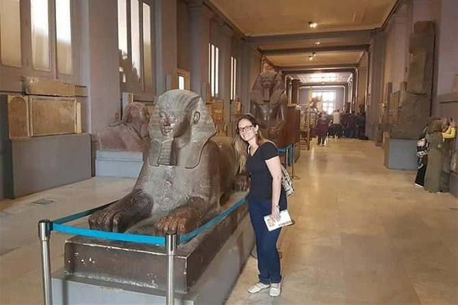 Full-day tour Giza pyramids and Egyptian Museum and bazaar, camel ride, Lunch - Starting at Giza around 8:00 a.m.
