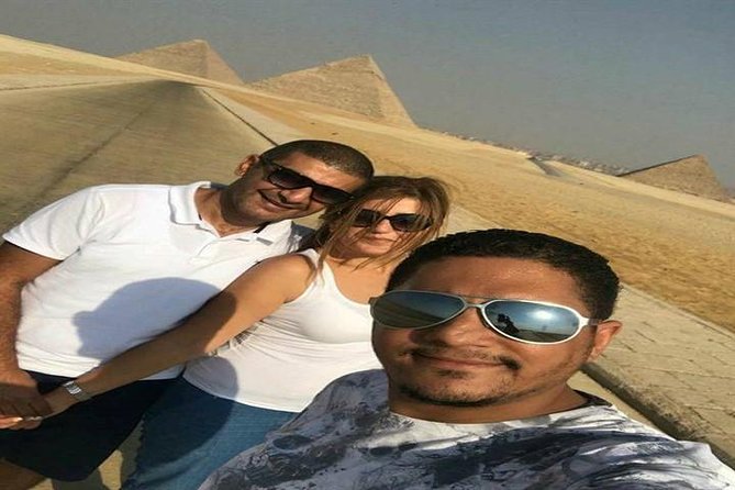 Full-day tour Giza pyramids and Egyptian Museum and bazaar, camel ride, Lunch - Meeting Cheops, Chephren, and Mycerinus