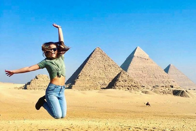 Full Day tour to great pyramids Sphinx Citadel and Bazaar - Giza Plateau: three pyramids and a lot to take in