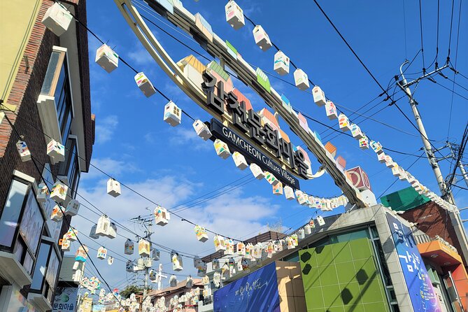 Gamcheon Culture Village, Jagalchi fish market story telling Tour - Songdo Beach, Skywalk, and the cable car choice