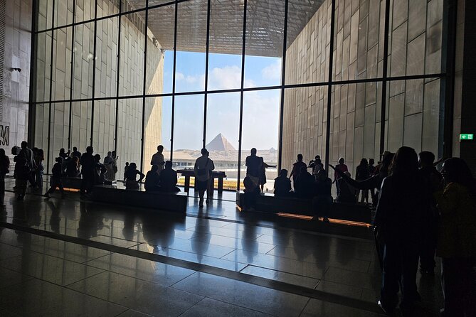 Giza Pyramids, Grand Egyptian Museum and Bazzar Market Tour - Three hours inside the Grand Egyptian Museum