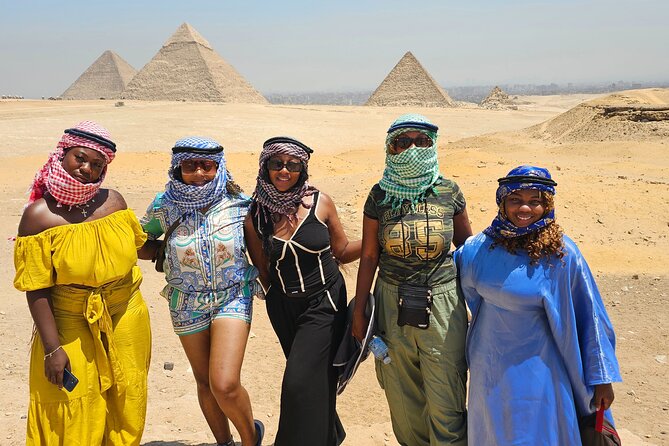 Giza Pyramids, Grand Egyptian Museum and Bazzar Market Tour - Lunch, tickets, and the choices to confirm