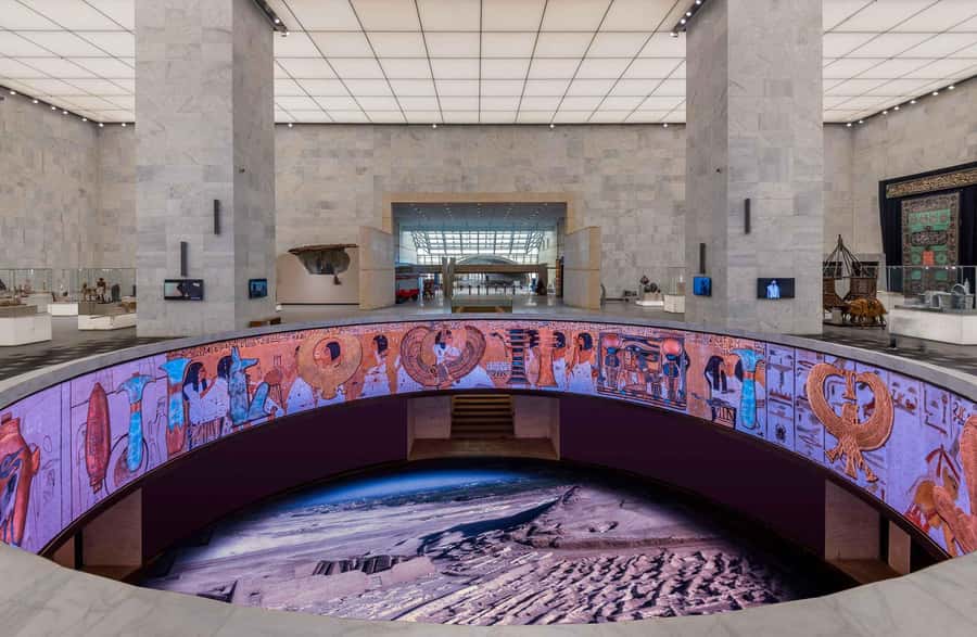 Giza: Pyramids, Museum of Civilization and Old Cairo, Bazaar - The National Museum of Egyptian Civilization and its Royal Mummies