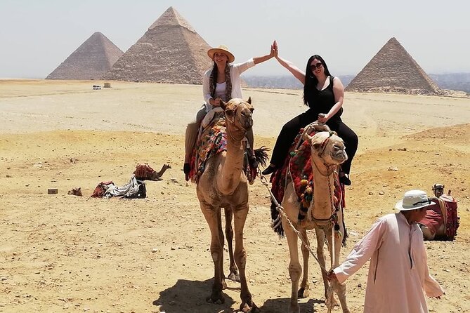 Giza Pyramids, Ride a Camel, Sphinx, Egyptian Museum& Bazaar, Lunch is included. - Three hours among the treasures at the Egyptian Museum