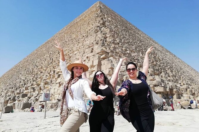 Giza Pyramids, Ride a Camel, Sphinx, Egyptian Museum& Bazaar, Lunch is included. - Shopping for scarabs and souvenirs at Khan Al-Khalili