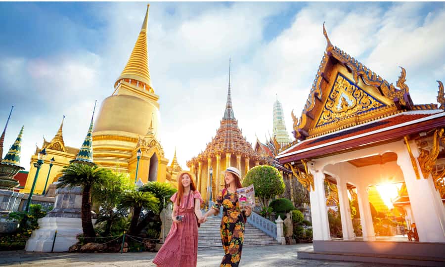 Grand Palace, Damnoen Floating Market & Maeklong Market Tour - Transport, timing, and group size