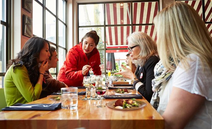 Granville Island Market Food Tour by Vancouver Foodie Tours - Oyama Sausage Co. Starts the Savory Tasting