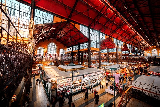 Great Market Hall & Local Treats - Vámház körút and the remains of medieval Budapest