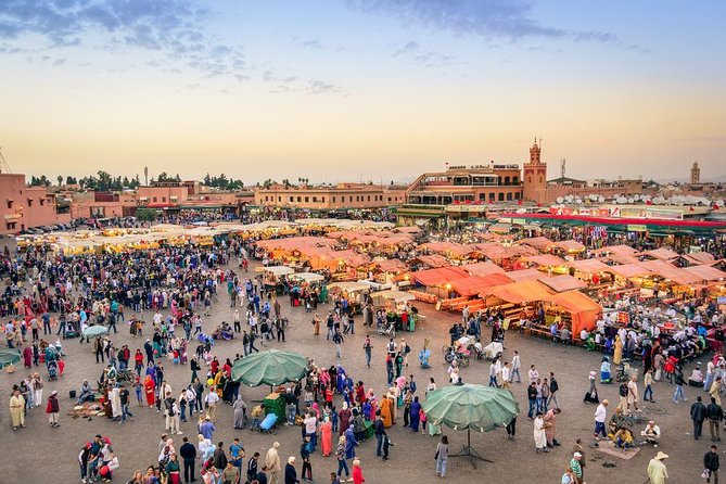 Guided Shared Day Trip Agadir to Marrakech medina & souks - Koutoubia Mosque and Marrakech’s early Islamic design