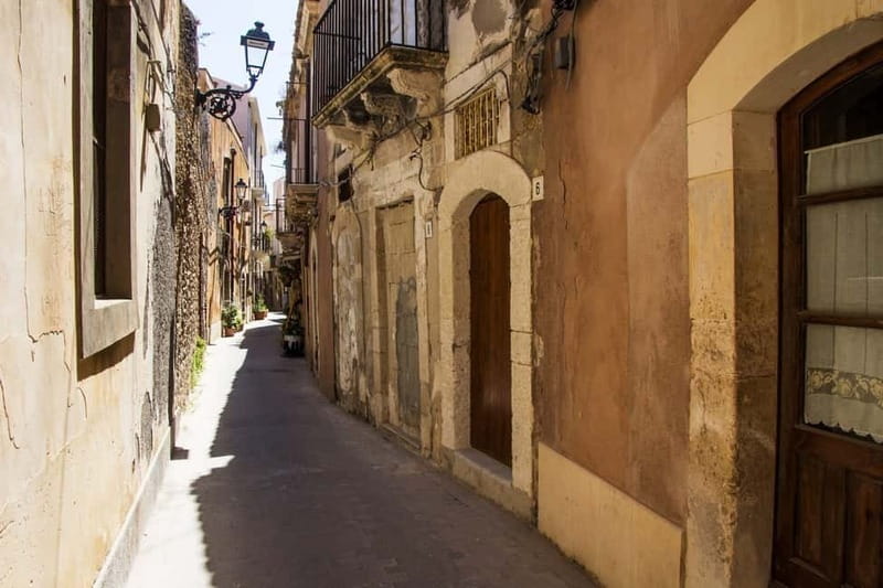 Guided tour of Ortigia with Fish Street Food at the market - Piazza Archimede and the Fountain of Diana