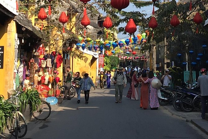 Guided Tour to Marble Mountains & Hoi An Walking Tour , Night Market, Boat Ride - Walking Hoi An’s old town