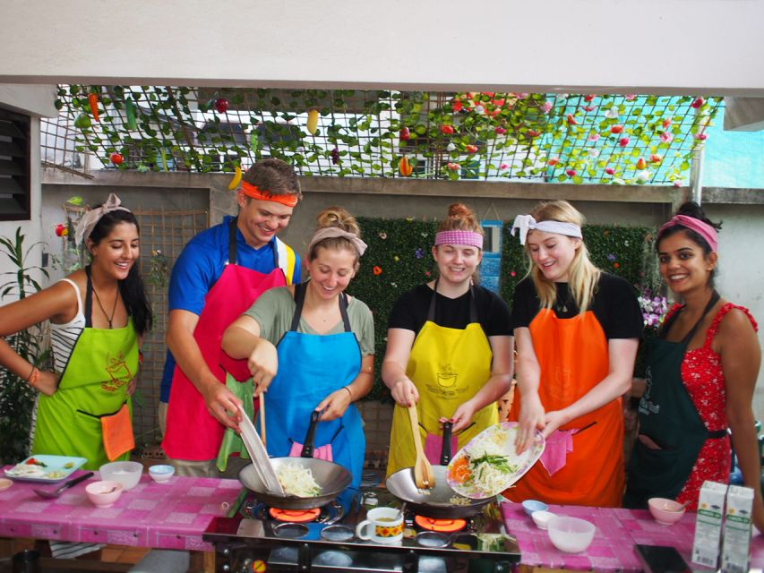 Half-Day Cooking Class with Market Tour - A five-hour schedule with two useful options