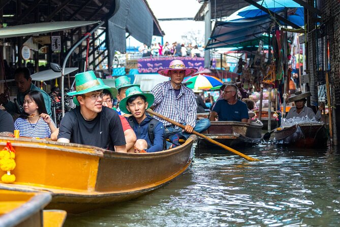 Half Day Railway Market and Damnoen saduak Floating Market tour - Damnoen Saduak Floating Market: what you actually do