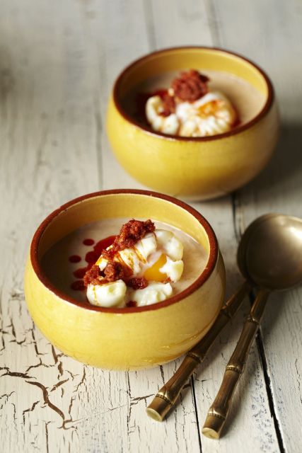 Half-Day Spanish Cooking Class & Boqueria Market Tour - From shopping bag to cooking station