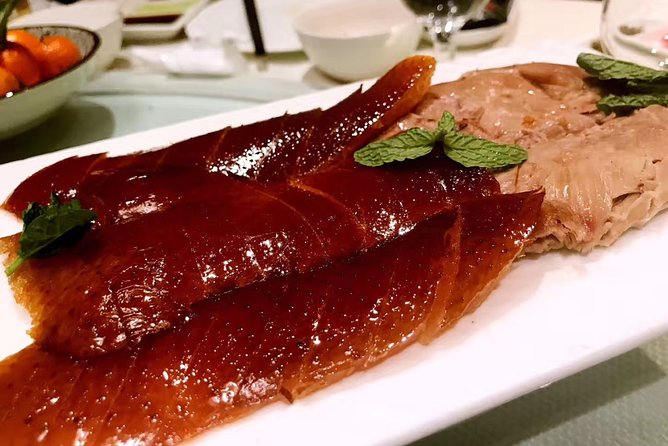 Half Day Tour:Market Shopping Acrobatic Show & Peking Duck dinner - Red Theatre: a grand finish with middle-section seats