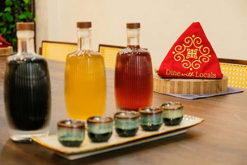 Hanoi Cooking Class: Market Tour, Free Recipe & Beverages - Homemade wine, tea, and welcome drinks