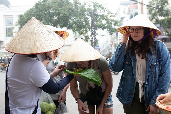 Hanoi Maya Kitchen: Traditional Cooking Class & Market Tour - Eating the meal you made