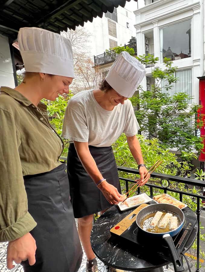 Hanoi: Maya Traditional Cooking Class & Market Tour - The teaching makes the difference