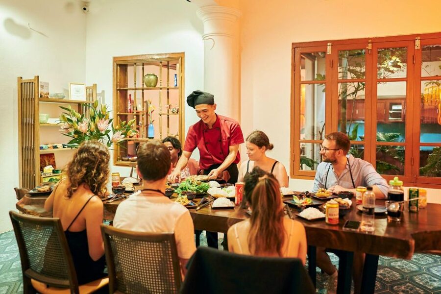 Hanoi’s Culinary: Authentic Cooking Class and Local Market - Eating the food you prepare